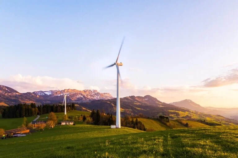 wind turbines