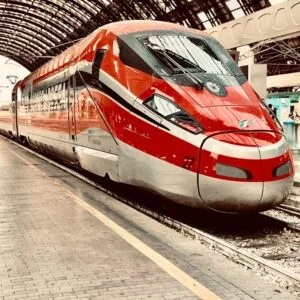 train at station